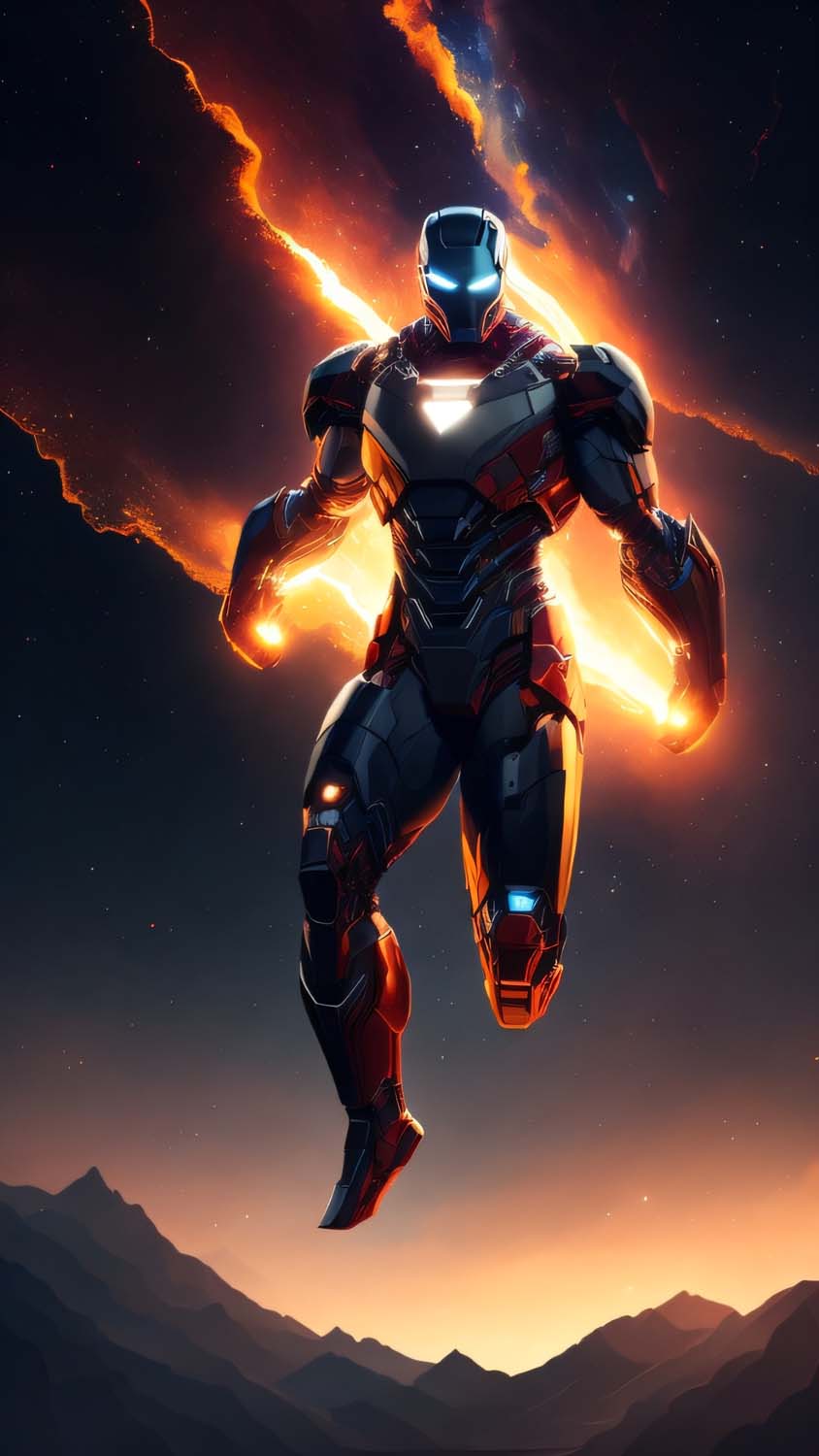 Iron Man Powers iPhone Wallpaper HD