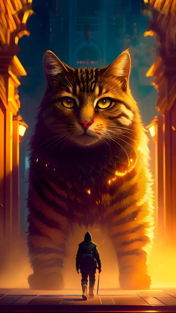 King of Cats iPhone Wallpaper HD