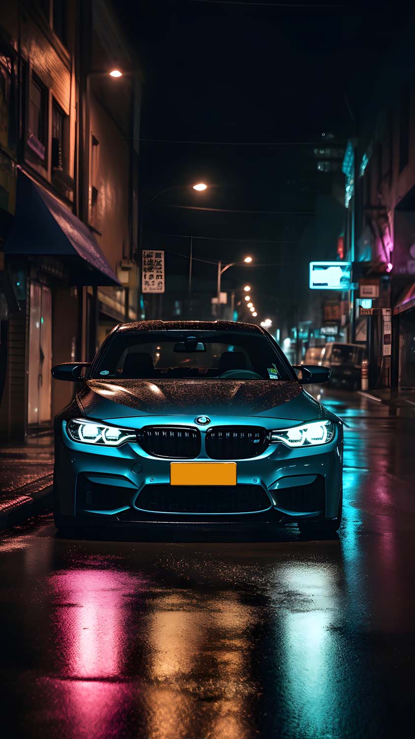 Midnight BMW iPhone Wallpaper HD