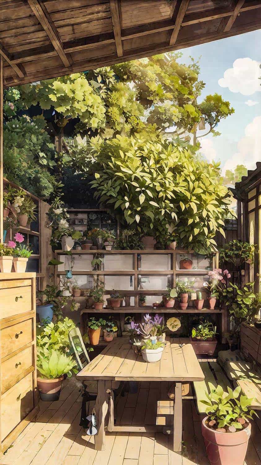 Mini Garden iPhone Wallpaper HD