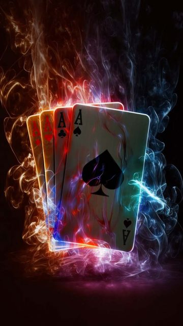 Poker Cards iPhone Wallpaper HD