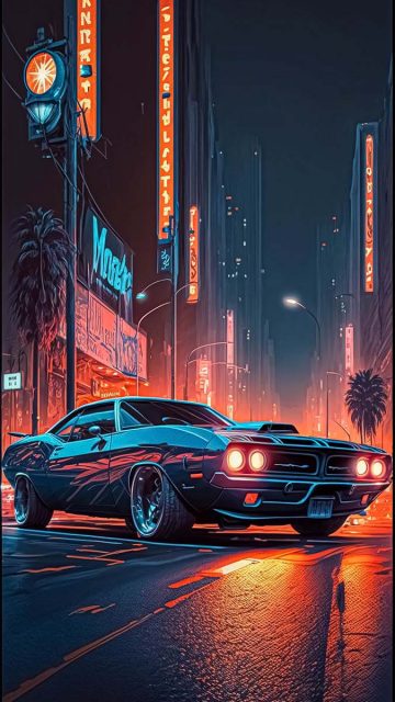 Pontiac GTO Muscle Car iPhone Wallpaper HD