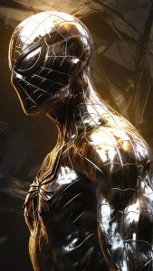 Silver Spiderman iPhone Wallpaper HD