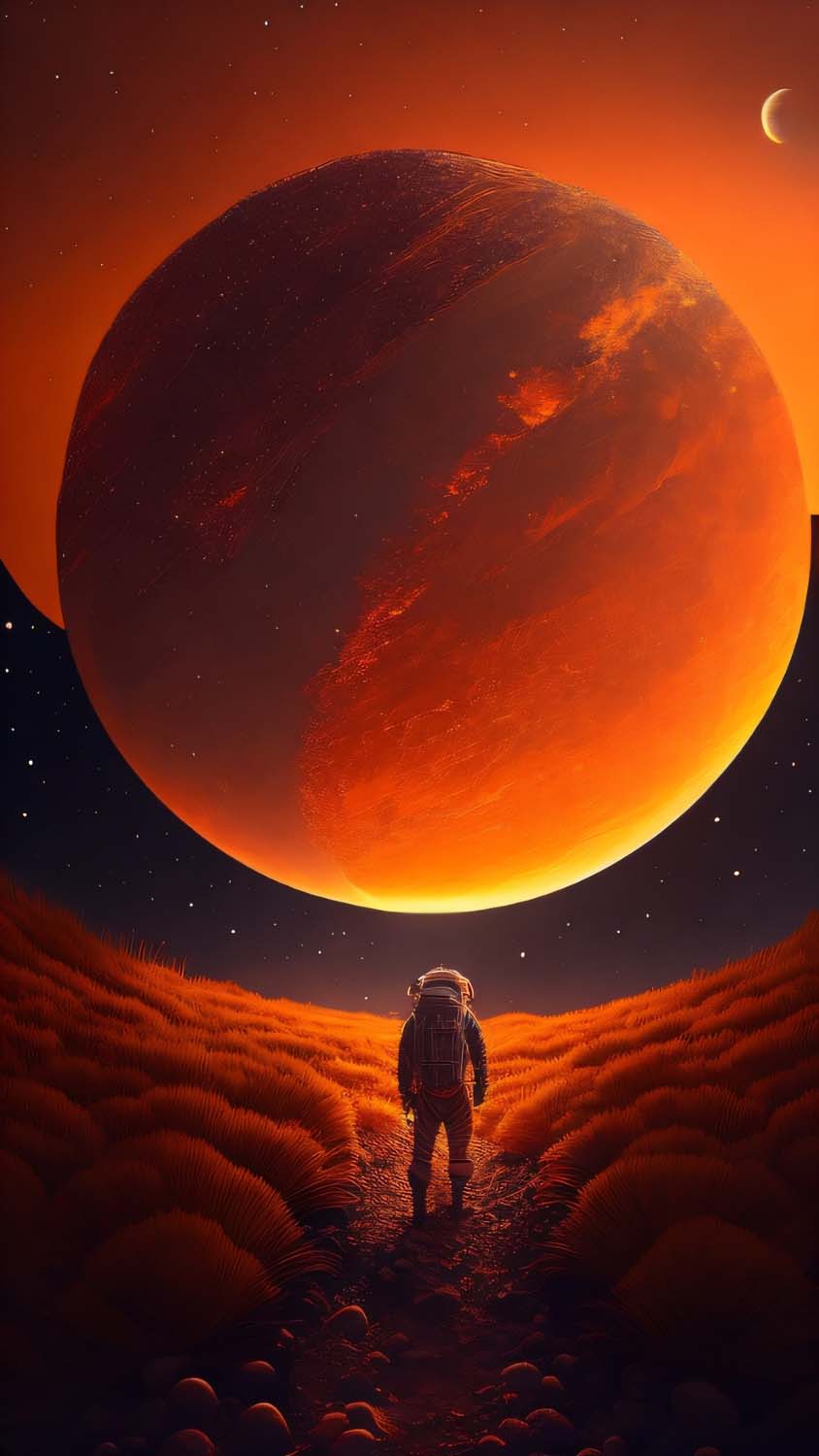 Space Discovery iPhone Wallpaper HD