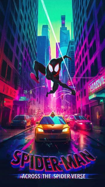 Spiderman Across The Spider Verse iPhone Wallpaper HD