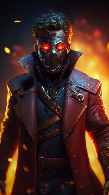 Star Lord Mask iPhone Wallpaper HD