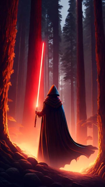 Star Wars Light Saber iPhone Wallpaper HD