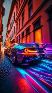 Supercar Ai Art iPhone Wallpaper HD
