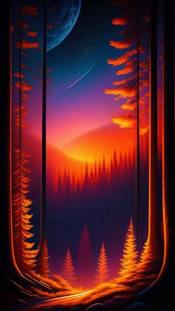 The Forest iPhone Wallpaper HD