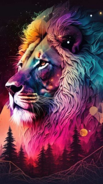 The Lion Story iPhone Wallpaper HD