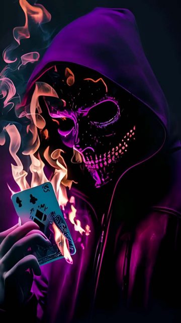 The Poker Card iPhone Wallpaper HD