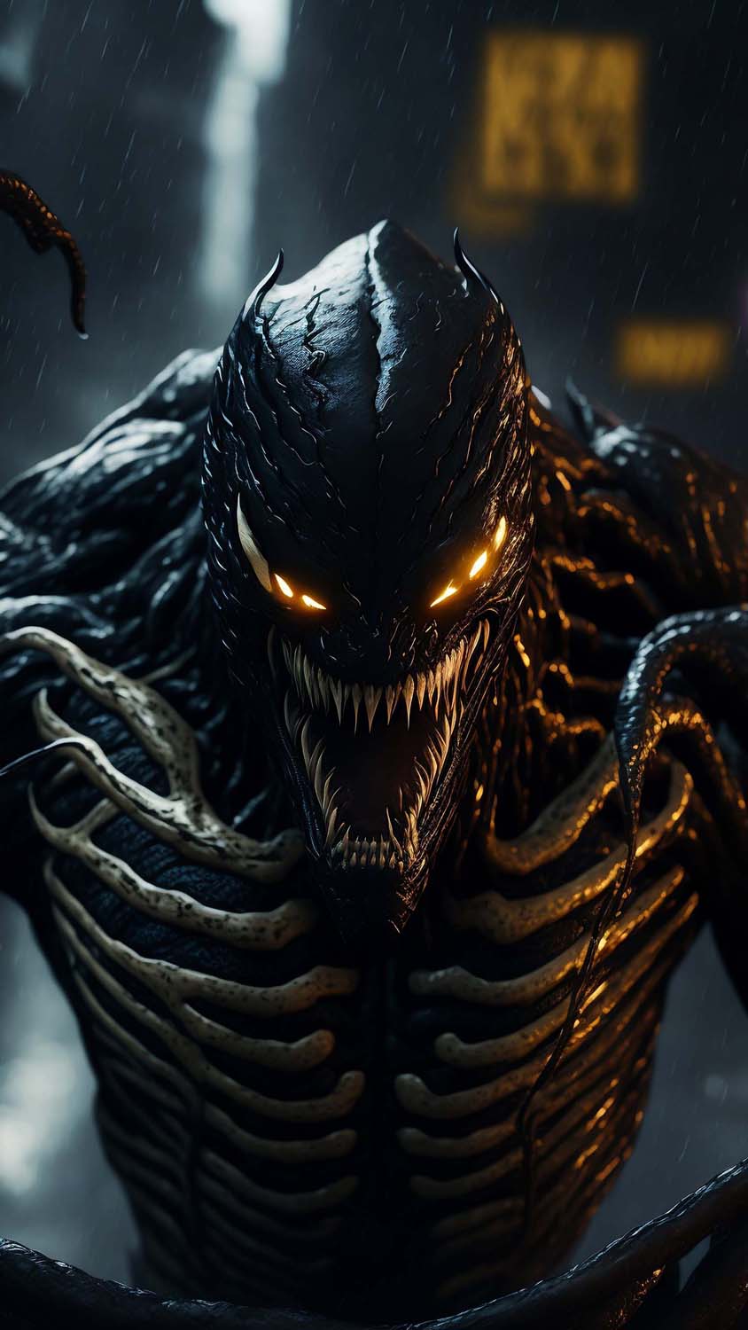 Venom Upgraded iPhone Wallpaper HD