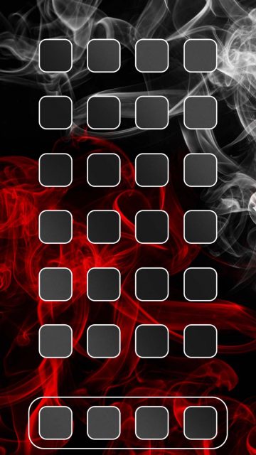 iOS 17 App Dock iPhone Wallpaper HD