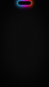 iPhone 14 Pro Max Dynamic Island Black Dots Wallpaper