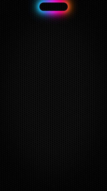 iPhone 14 Pro Max Dynamic Island Black Dots Wallpaper
