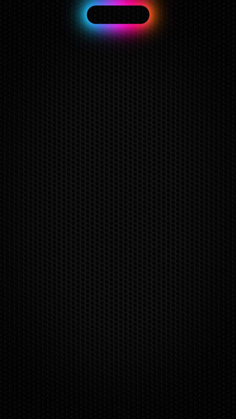 iPhone 14 Pro Max Dynamic Island Black Dots Wallpaper - iPhone Wallpapers