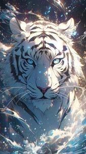 Anime Tiger iPhone Wallpaper HD