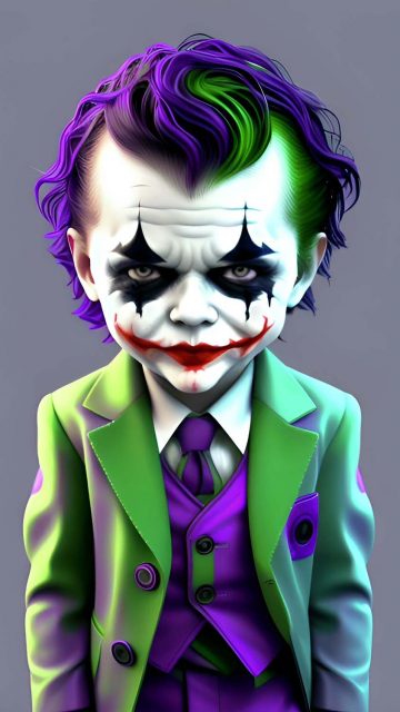 Baby Joker iPhone Wallpaper HD