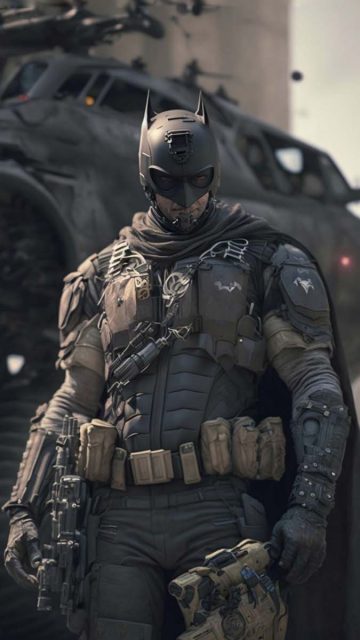 Batman Soldier iPhone Wallpaper HD