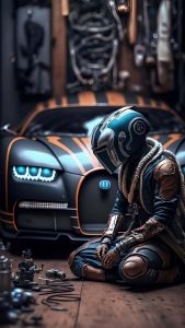 Buggatti Ai iPhone Wallpaper HD