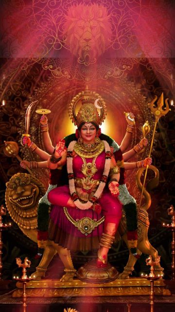 Devi Durga iPhone Wallpaper HD