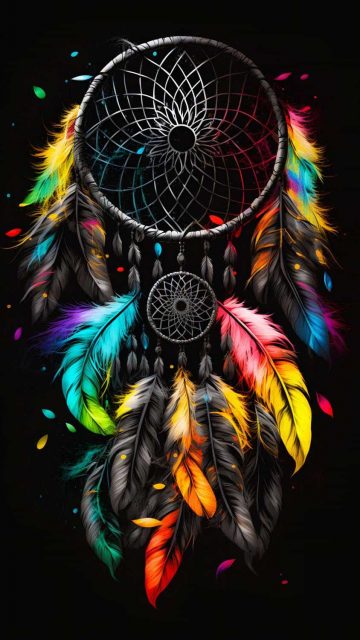 Dreamcatcher Art iPhone Wallpaper HD