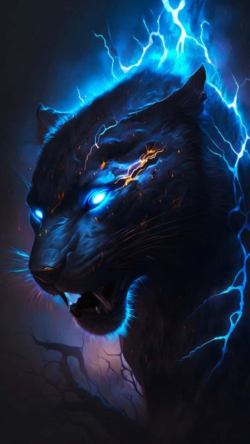 Electro Predator iPhone Wallpaper HD