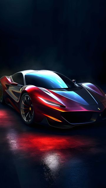 Ferrari Concept iPhone Wallpaper HD