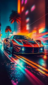 Ferrari Supercar iPhone Wallpaper HD