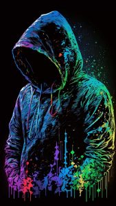 Hoodie Art iPhone Wallpaper HD