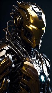 Iron Man Robot iPhone Wallpaper HD
