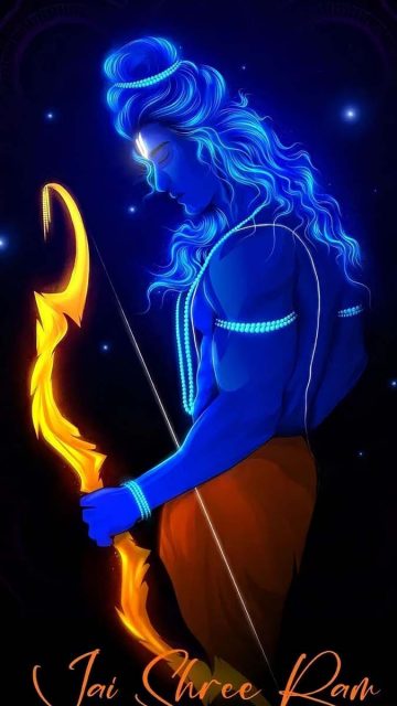 Jai Shree Ram iPhone Wallpaper HD