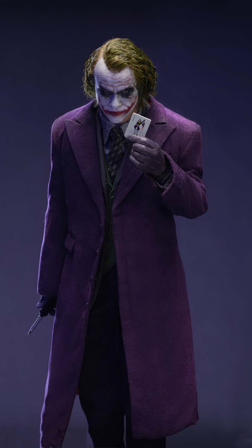 Joker Heath Ledger iPhone Wallpaper HD