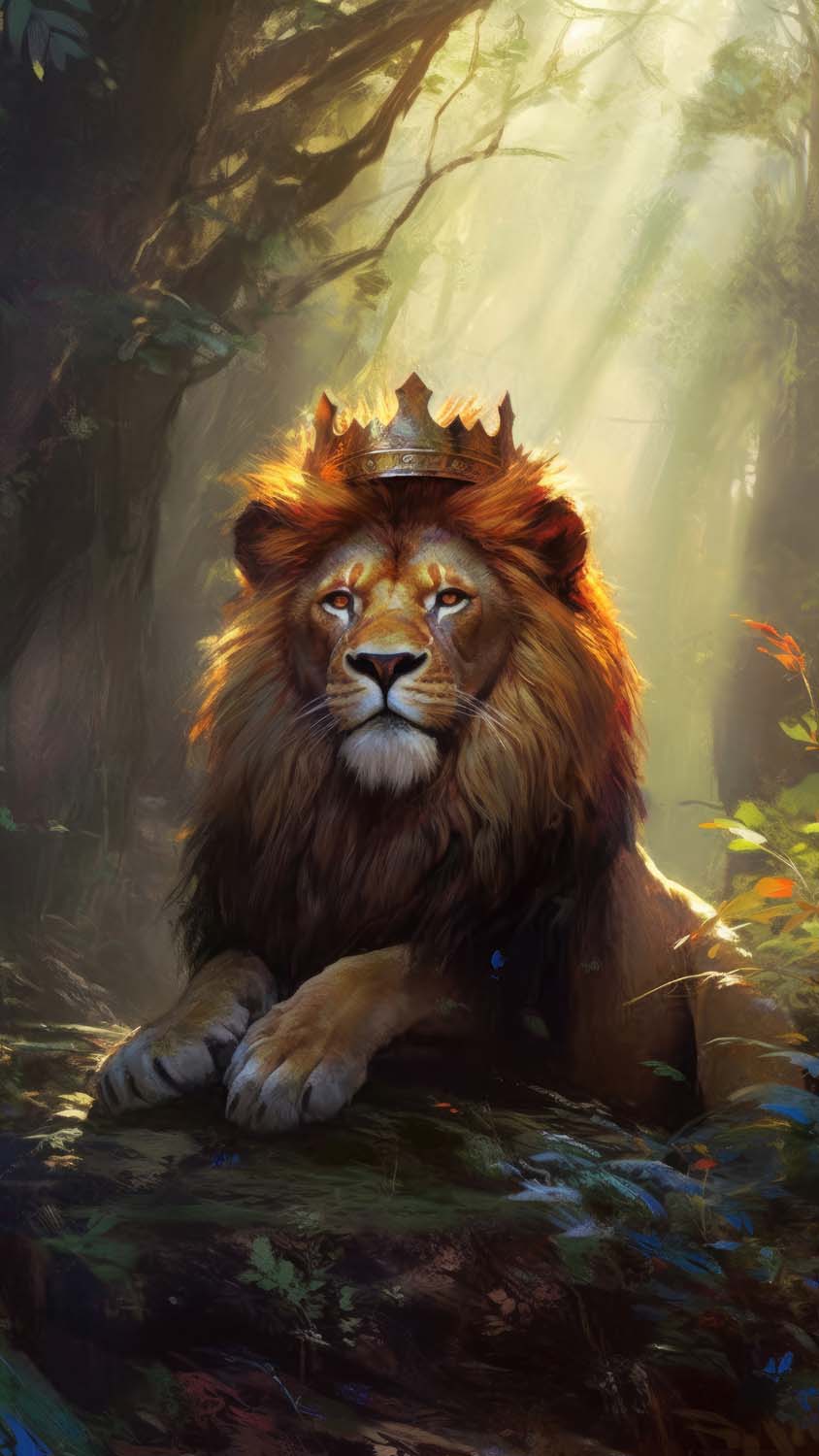 King of Jungle iPhone Wallpaper HD
