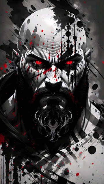 Kratos iPhone Wallpaper HD