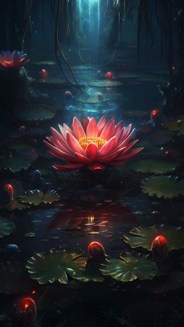 Lotus Flower iPhone Wallpaper HD