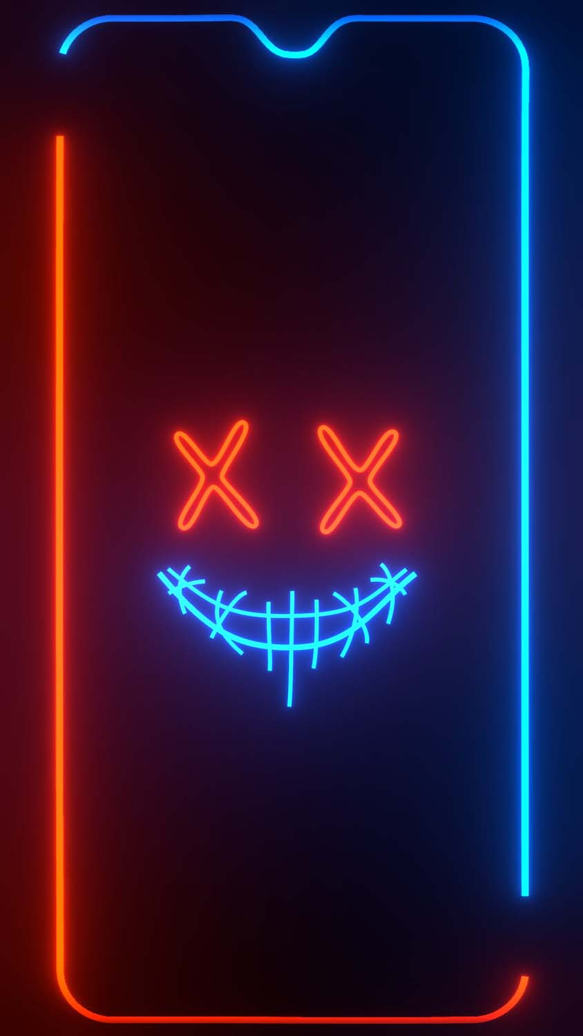 Neon Face Wallpaper