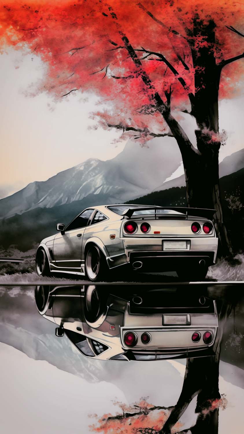 Nissan GTR Japan iPhone Wallpaper HD