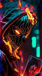 Poker Ghost iPhone Wallpaper HD