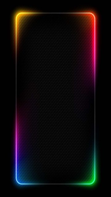 RGB Frame Screen iPhone Wallpaper HD