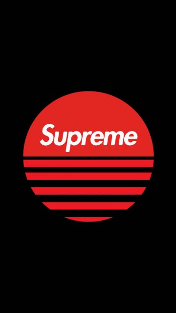 Supreme Sun iPhone Wallpaper HD