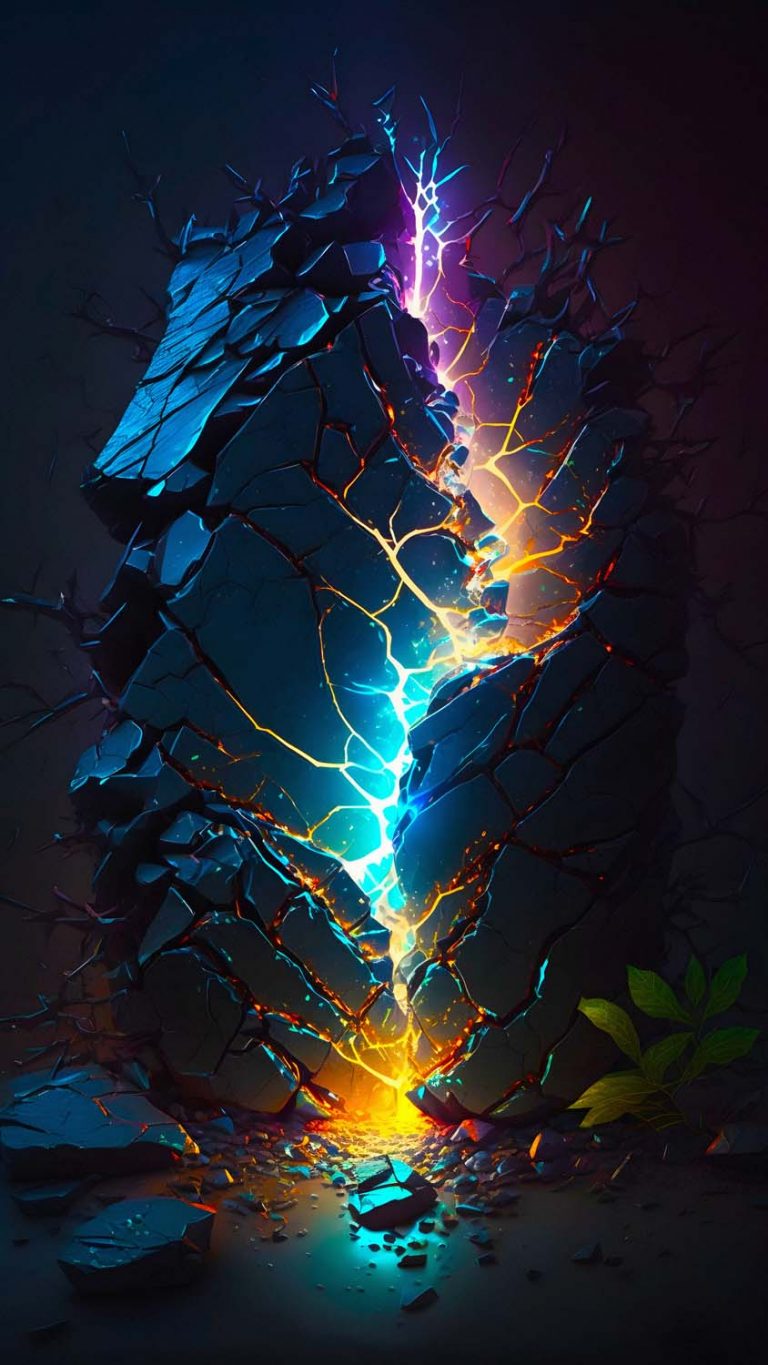 Thunder Stone 4K iPhone Wallpaper HD - iPhone Wallpapers