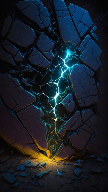 Thunder Stone iPhone Wallpaper HD