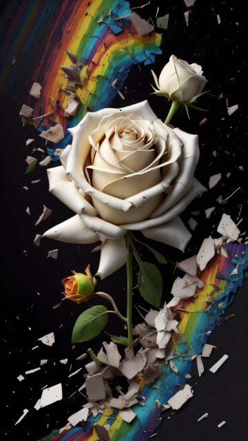 White Rose iPhone Wallpaper HD