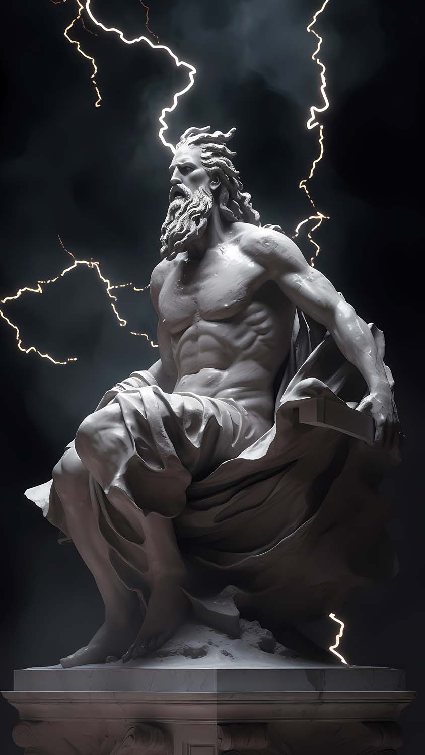 Zeus god of lightning greek god HD phone wallpaper  Peakpx