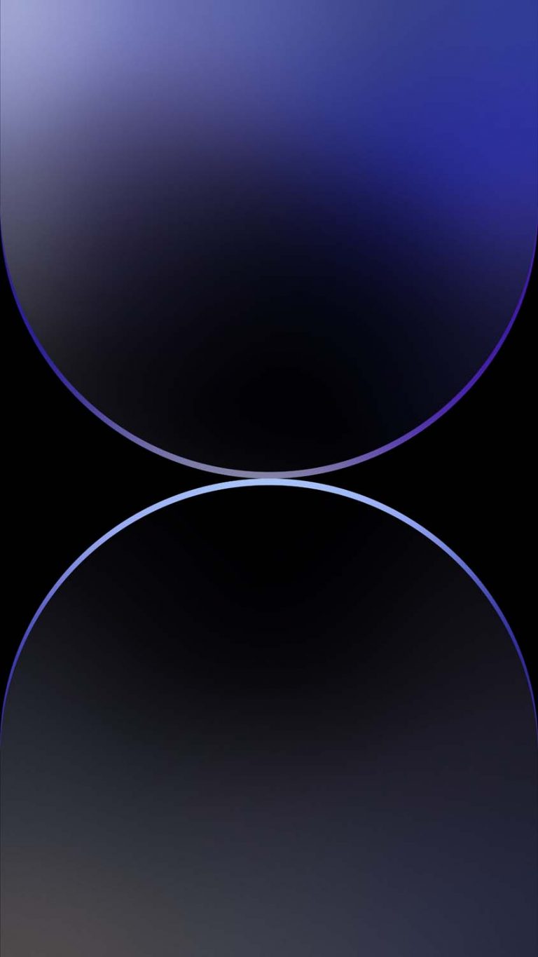 iPhone 15 Pro Max Dark Blue Gradient Wallpaper - iPhone Wallpapers