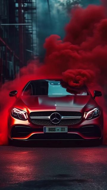 AMG Red iPhone Wallpaper HD