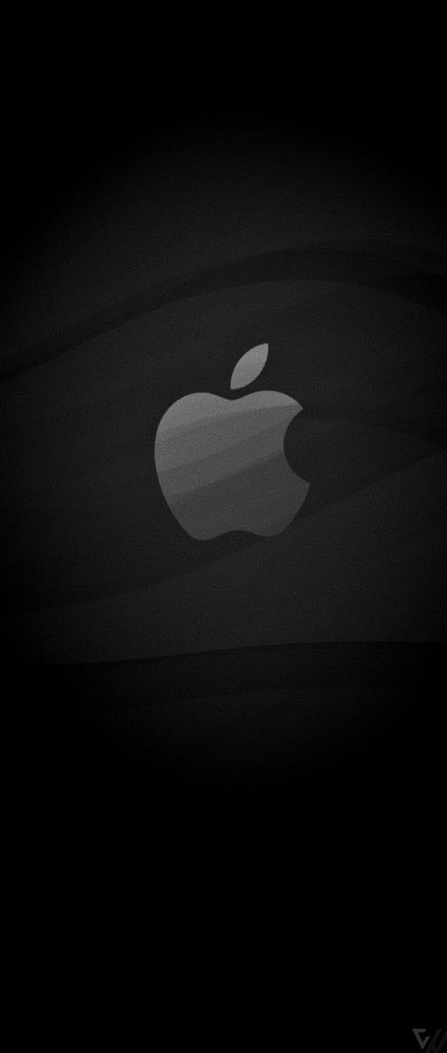 Apple Dark iPhone Wallpaper 4K