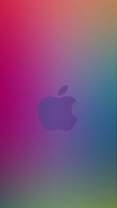 Apple Gradient Multicolour iPhone Wallpaper 4K
