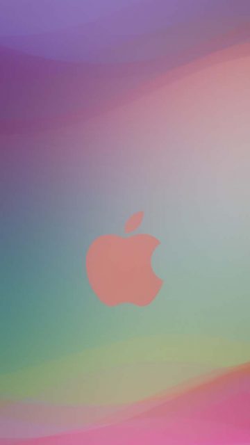 Apple Pink Gradient iPhone Wallpaper 4K